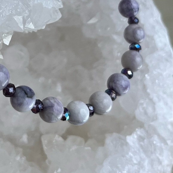 Jewelry - Purple Howlite Bracelet